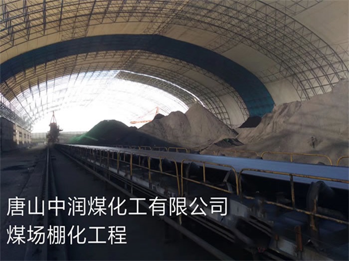 虹口中润煤化工有限公司煤场棚化工程