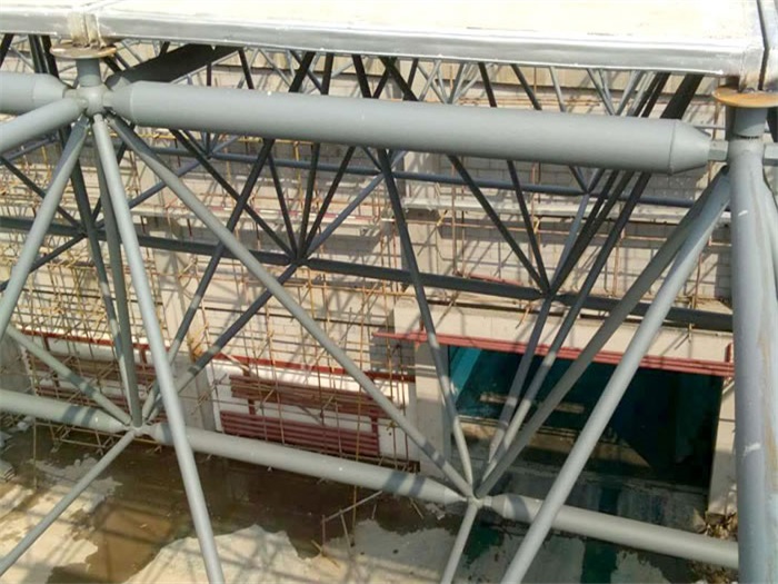 虹口公安局网架天基板屋面